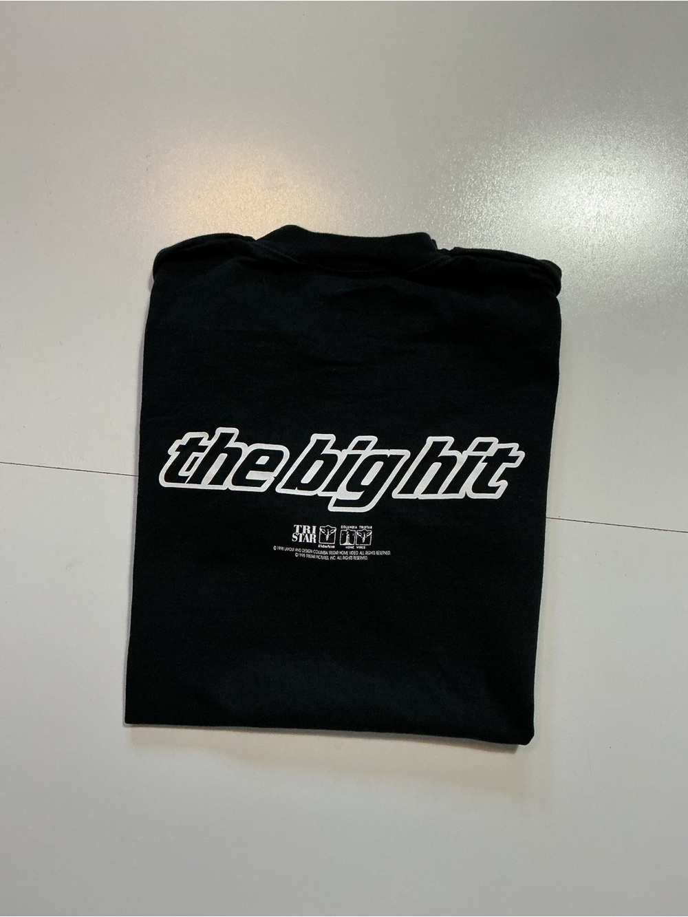 Vintage 1998 Columbia Pictures The Big Hit Mark Wahlberg Movie Film T-Shirt